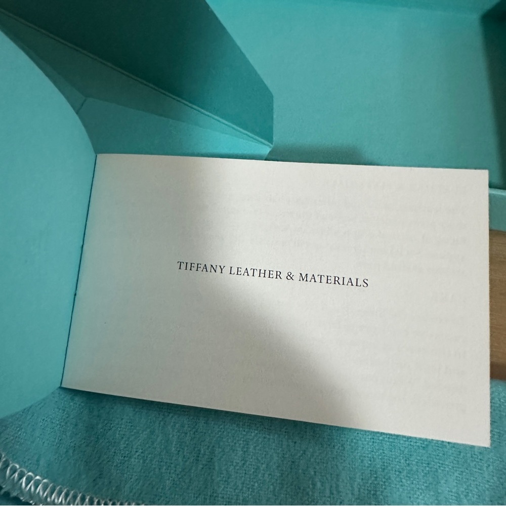 Tiffany & Co Black Leather Card Holder - Picture 11 of 12